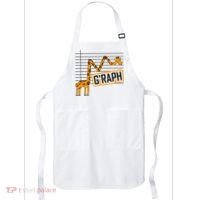 GRaph Giraffe Mathematician Funny Animal Pun Apron thumb 0