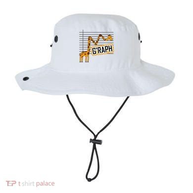 GRaph Giraffe Mathematician Funny Animal Pun Bucket Hat