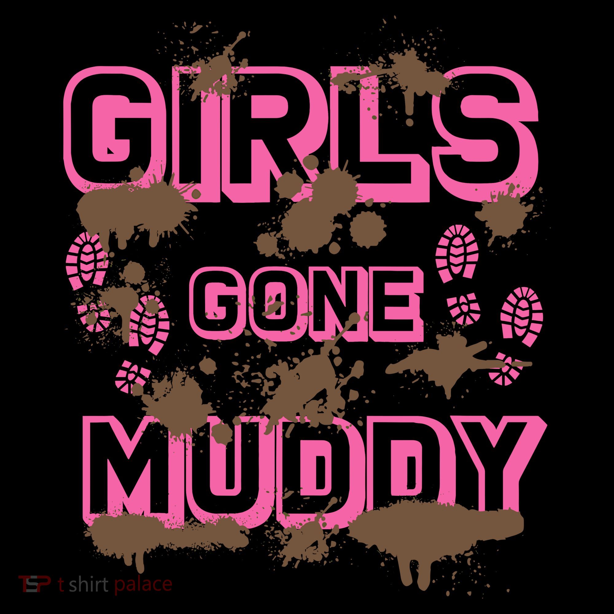 Girl Gone Muddy Funny Mud Run Racing For A Mudding Mudder Sweatshirt