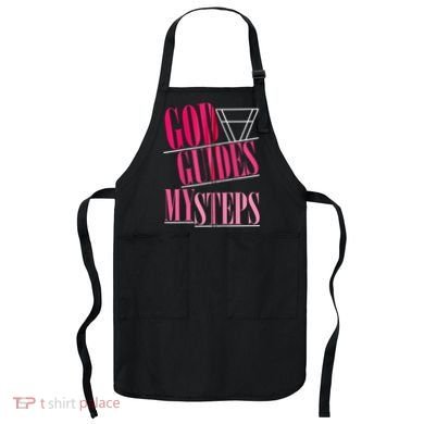 God Guides My Steps Apron