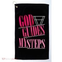 God Guides My Steps Golf Towel thumb 0