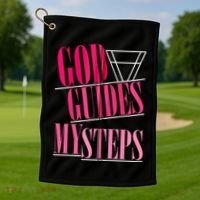 God Guides My Steps Golf Towel thumb 1