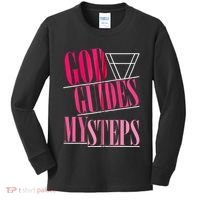 God Guides My Steps Kids Long Sleeve Shirt thumb 0