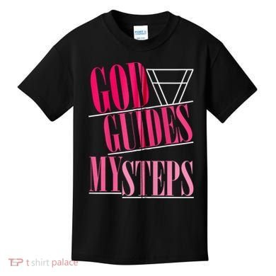 God Guides My Steps Kids T-Shirt