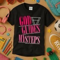 God Guides My Steps Kids T-Shirt thumb 3