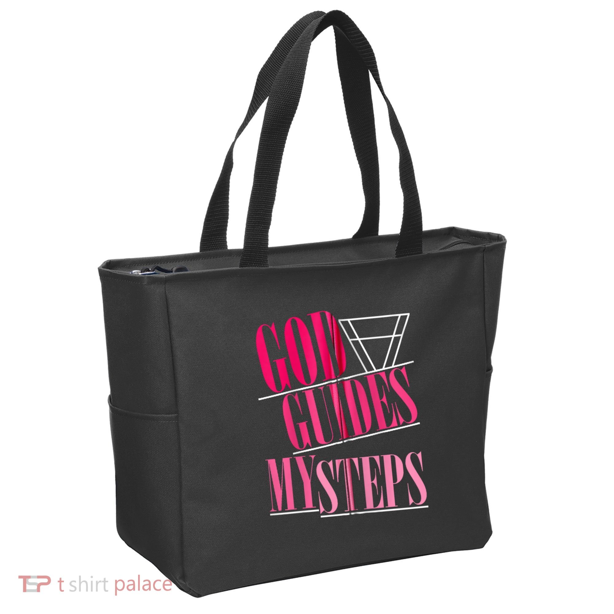 God Guides My Steps Tote Bag