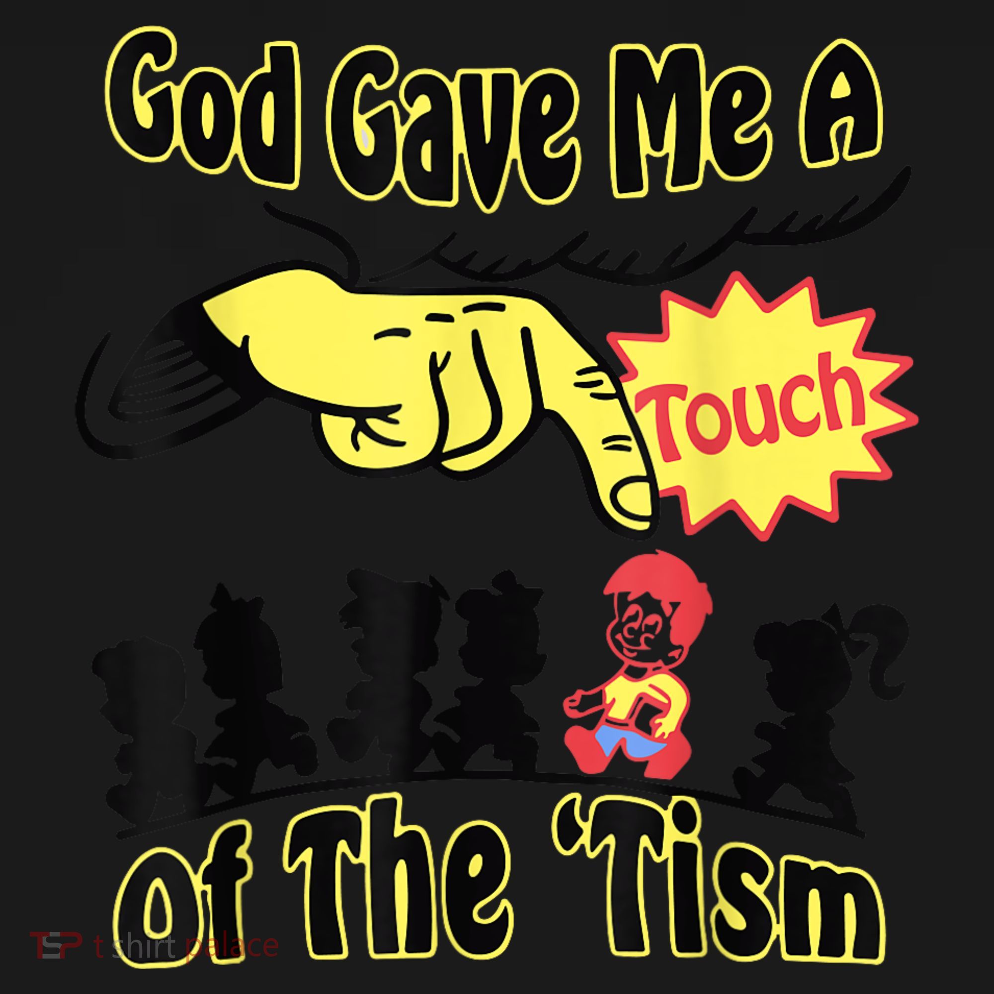 God Gave Me A Touch Of The Tism Women's Tank Top