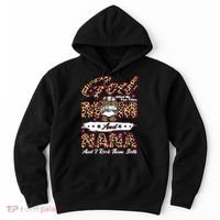 God Gifted Me Two Titles Mom And Nana Hoodie thumb 0