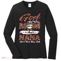 God Gifted Me Two Titles Mom And Nana Women's Long Sleeve Shirt thumb 0
