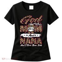 God Gifted Me Two Titles Mom And Nana Women's T-Shirt thumb 0