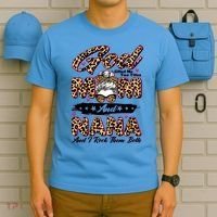 God Gifted Me Two Titles Mom And Nana T-Shirt thumb 5