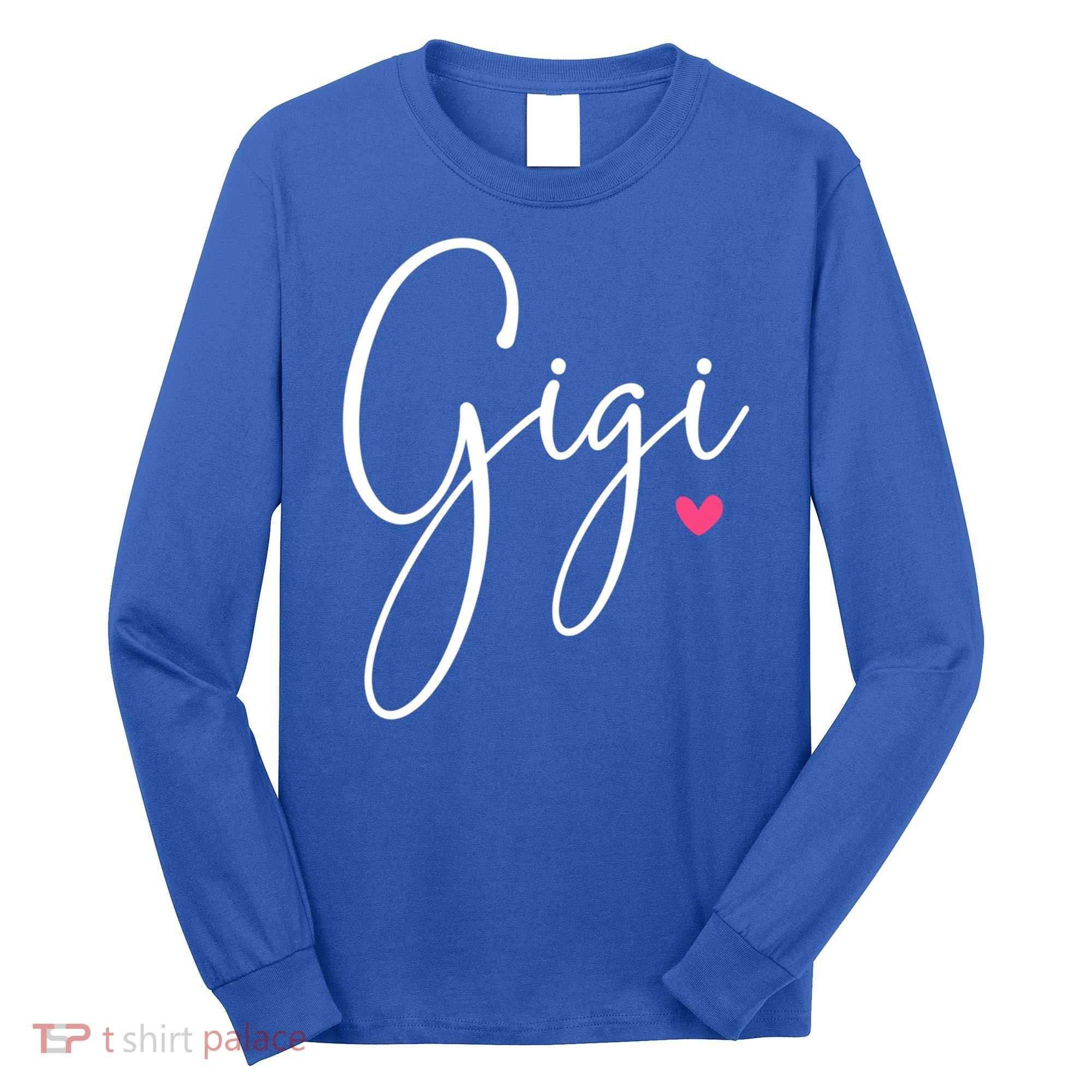 Gigi Grandma MotherS Day Christmas Gift Long Sleeve Shirt