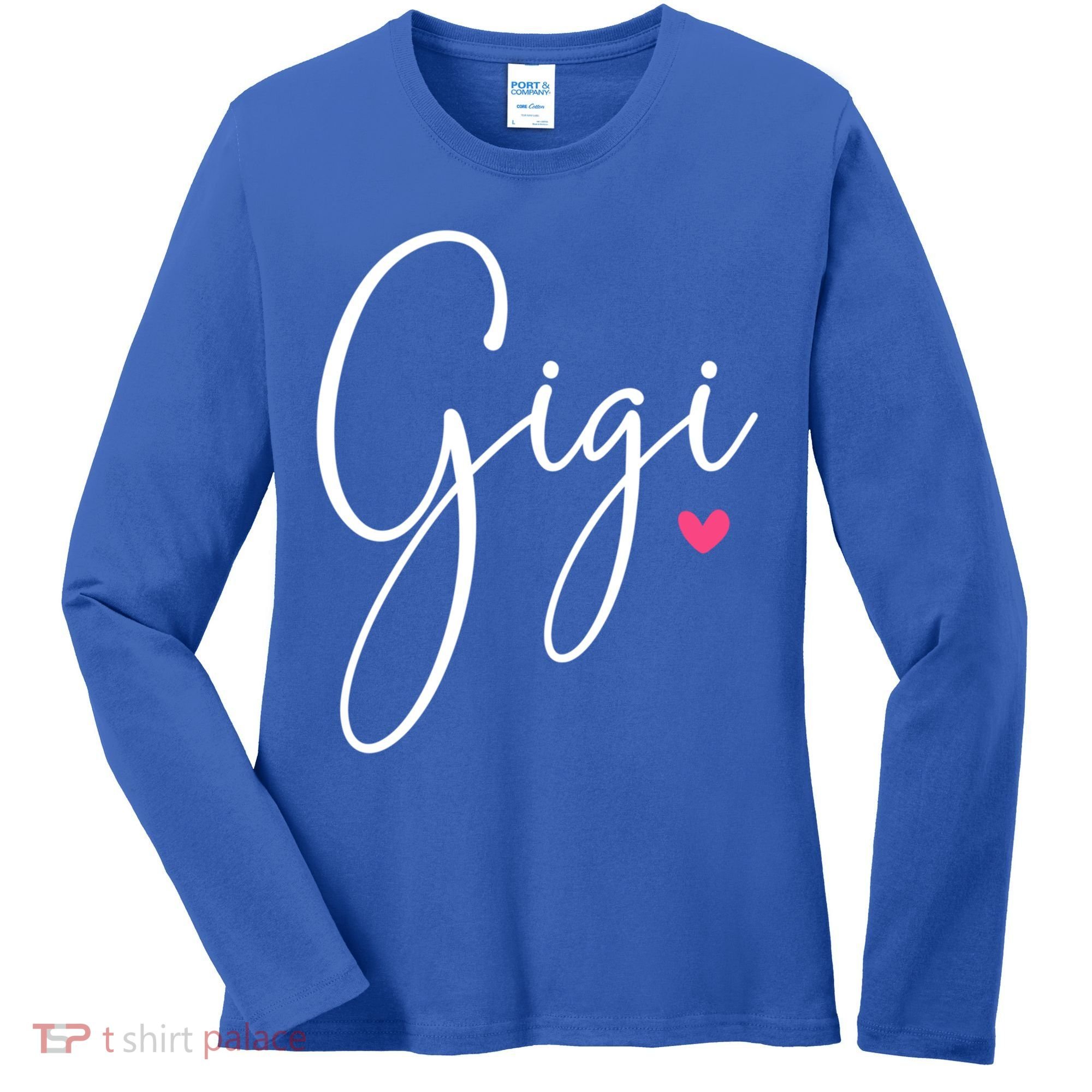 Gigi Grandma MotherS Day Christmas Gift Women's Long Sleeve Shirt