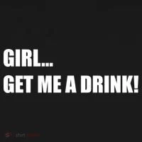 GIRL... GET ME A DRINK! Doggie Tank thumb 4