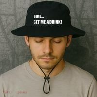 GIRL... GET ME A DRINK! Bucket Hat thumb 2