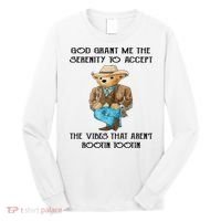 God Grant Me The Serenity To Accept The Vibes Long Sleeve Shirt thumb 0