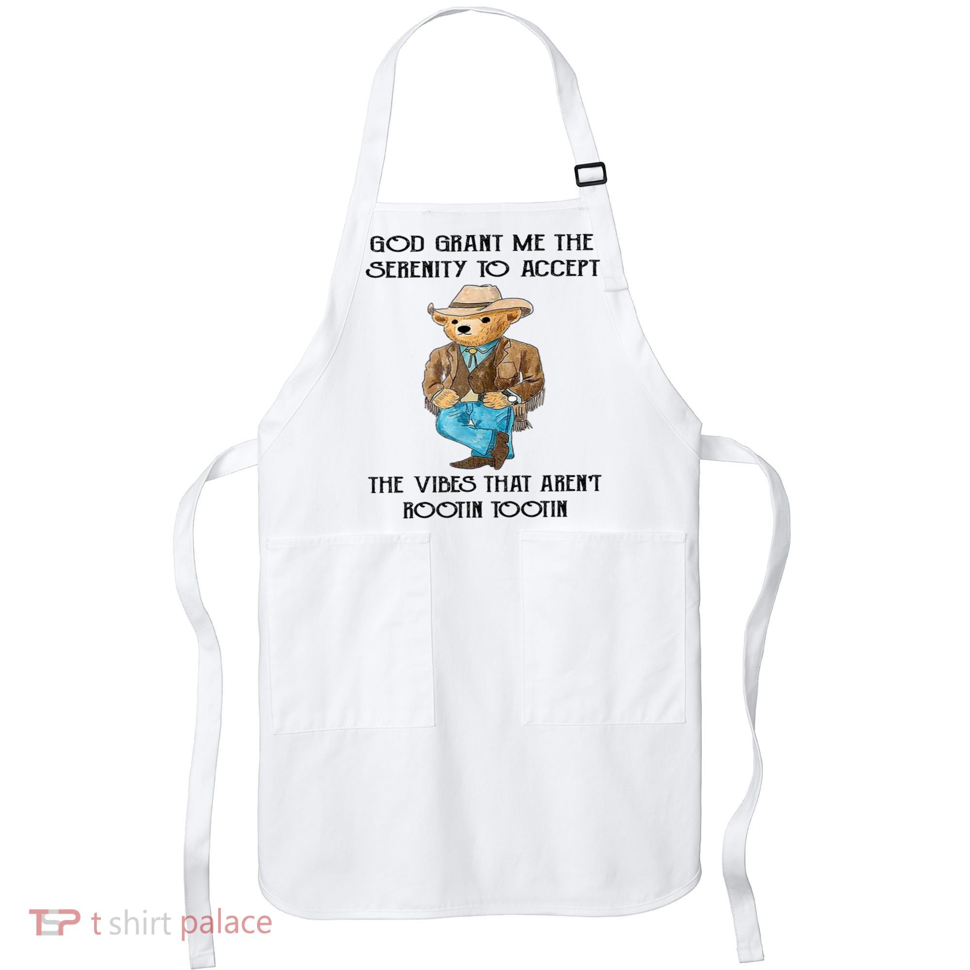 God Grant Me The Serenity To Accept The Vibes Apron