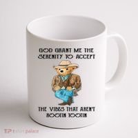 God Grant Me The Serenity To Accept The Vibes Coffee Mug thumb 1
