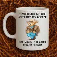 God Grant Me The Serenity To Accept The Vibes Coffee Mug thumb 2
