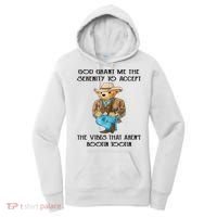God Grant Me The Serenity To Accept The Vibes Women's Hoodie thumb 0