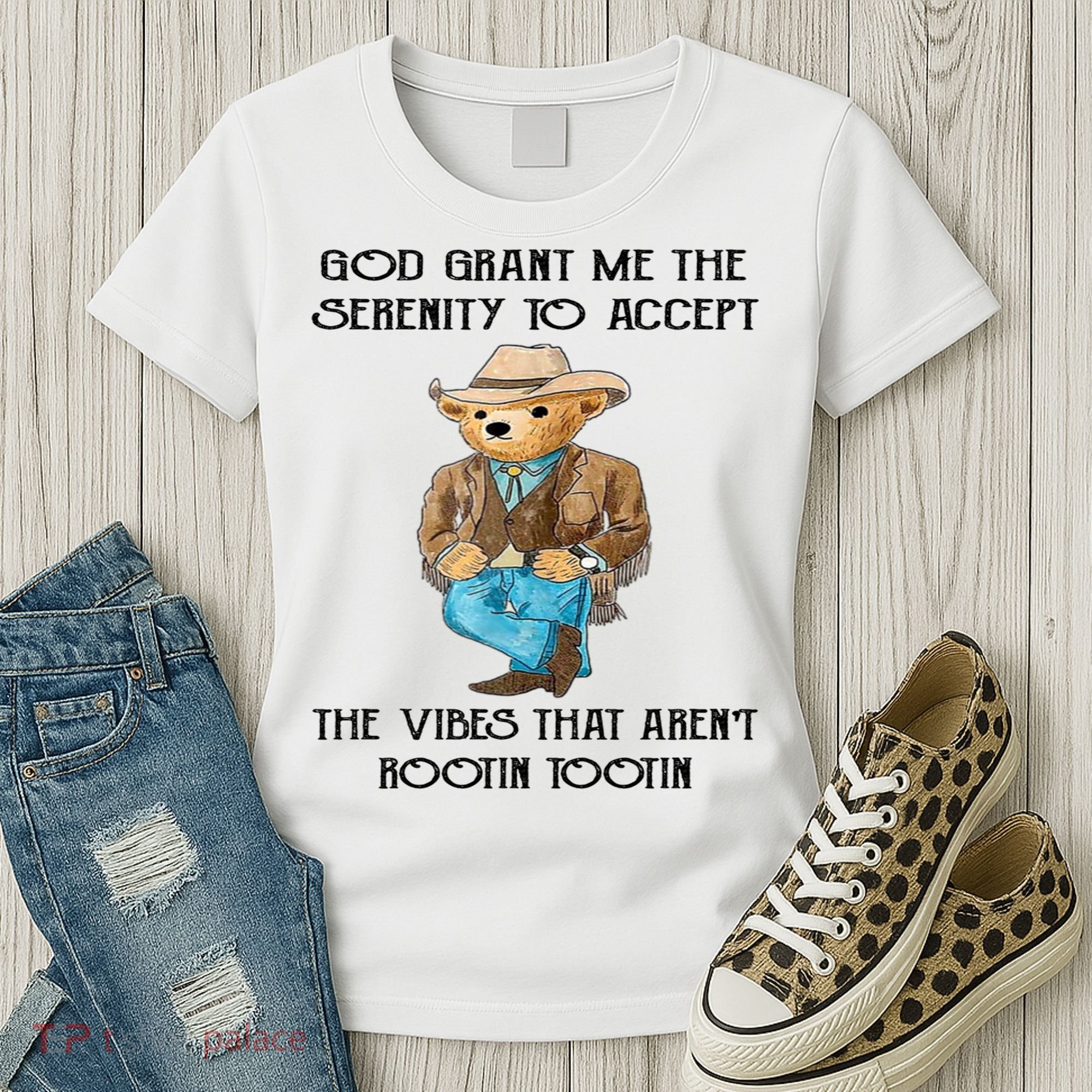 God Grant Me The Serenity To Accept The Vibes Women's T-Shirt
