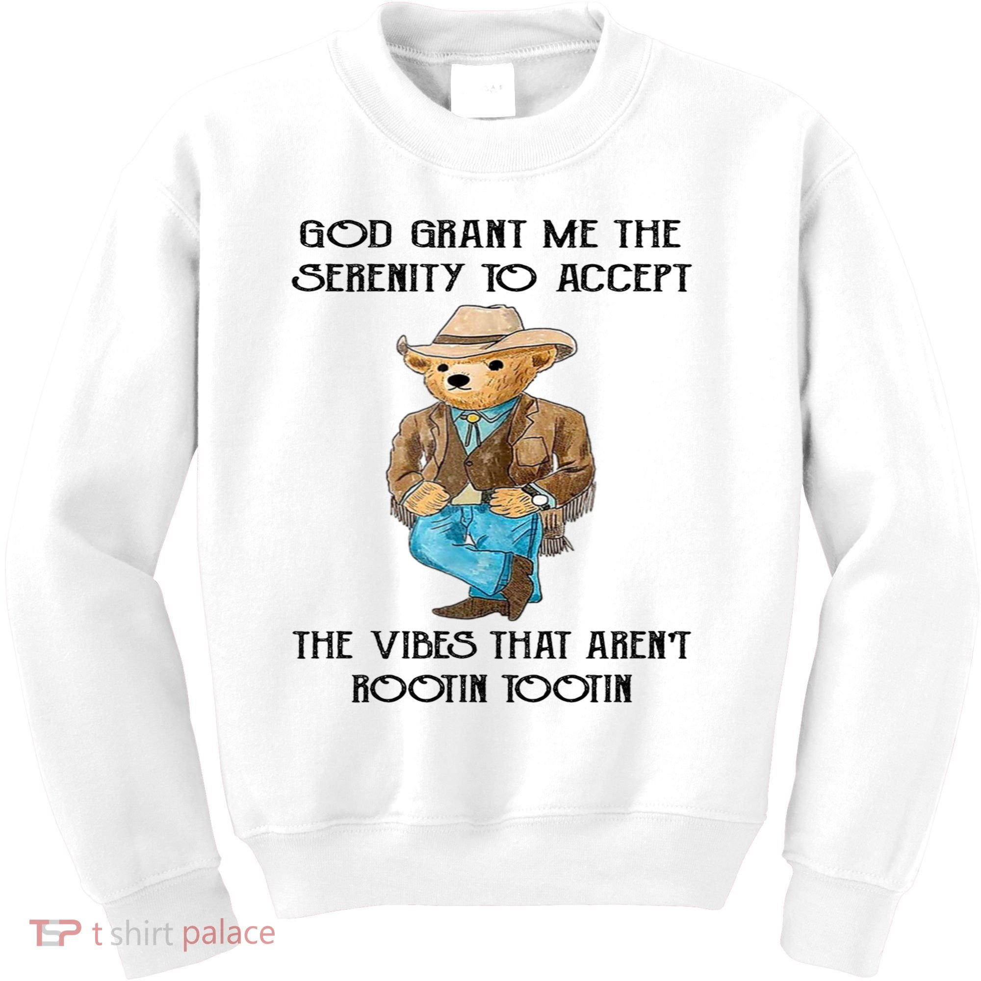 God Grant Me The Serenity To Accept The Vibes Kids Sweatshirt