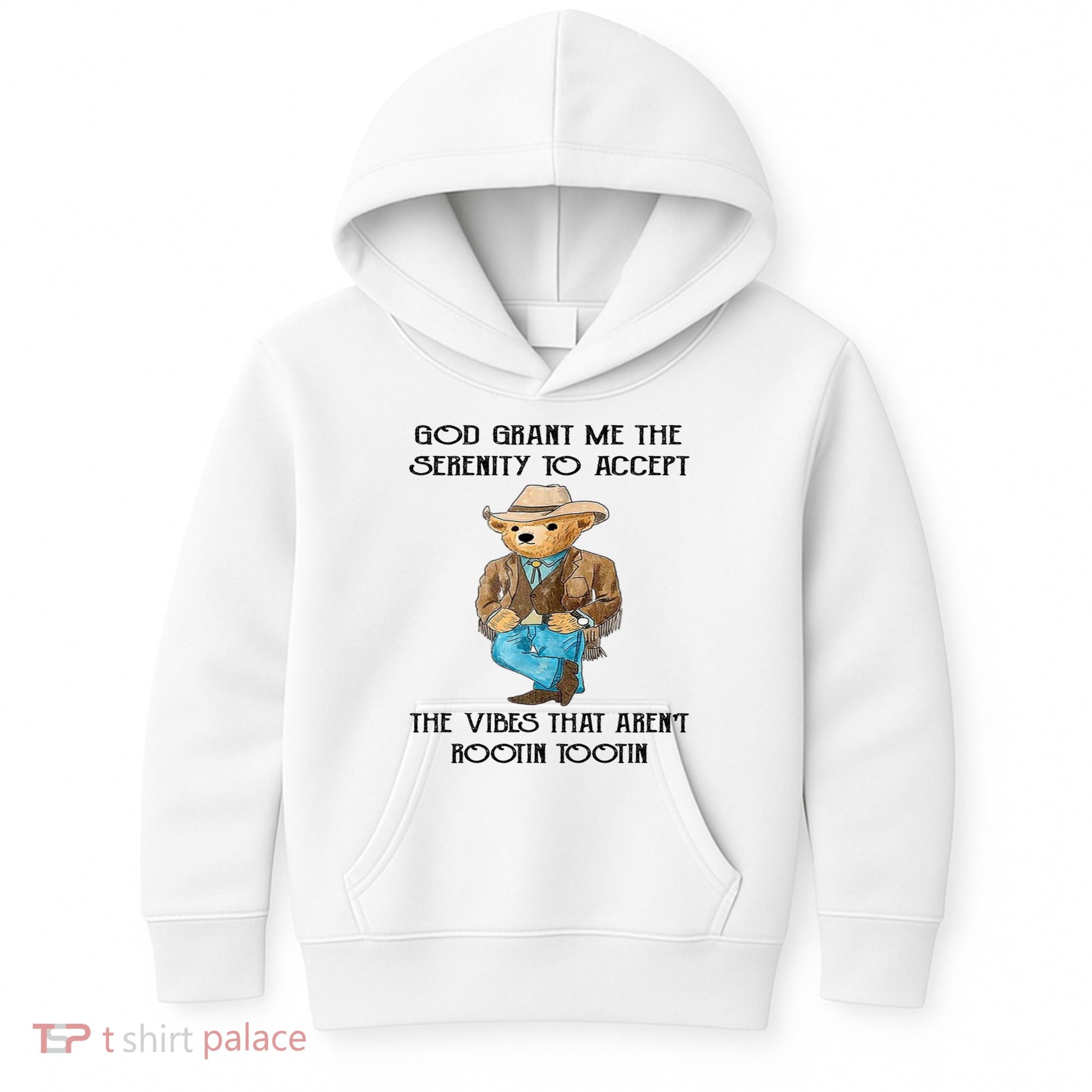 God Grant Me The Serenity To Accept The Vibes Kids Hoodie