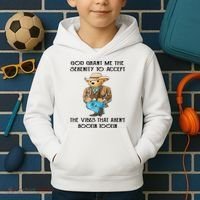 God Grant Me The Serenity To Accept The Vibes Kids Hoodie thumb 2