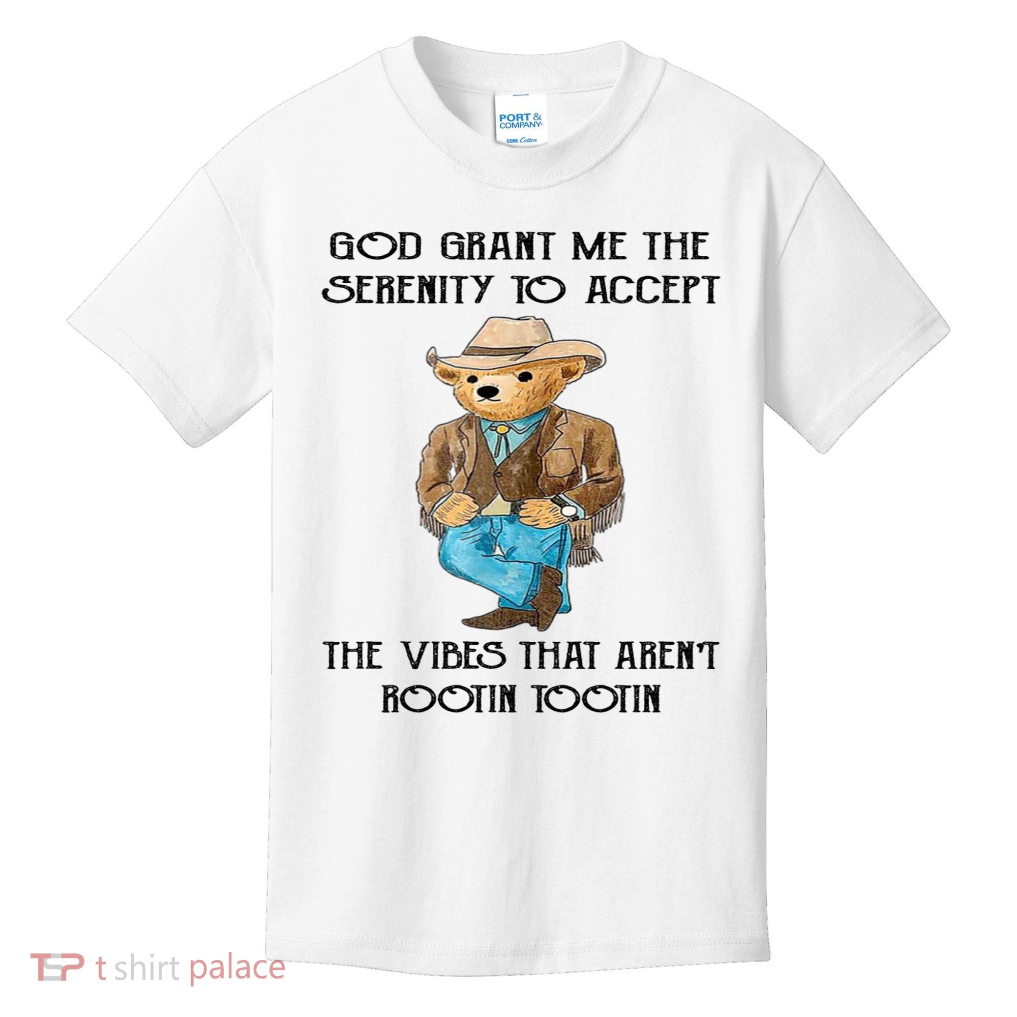 God Grant Me The Serenity To Accept The Vibes Kids T-Shirt