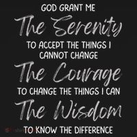 God Grant Me The Serenity Prayer Inspirational Spiritual T-Shirt thumb 7