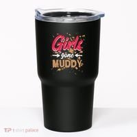 Girl Gone Muddy Mud Runs For Wo Mud Running Team Tumbler thumb 0