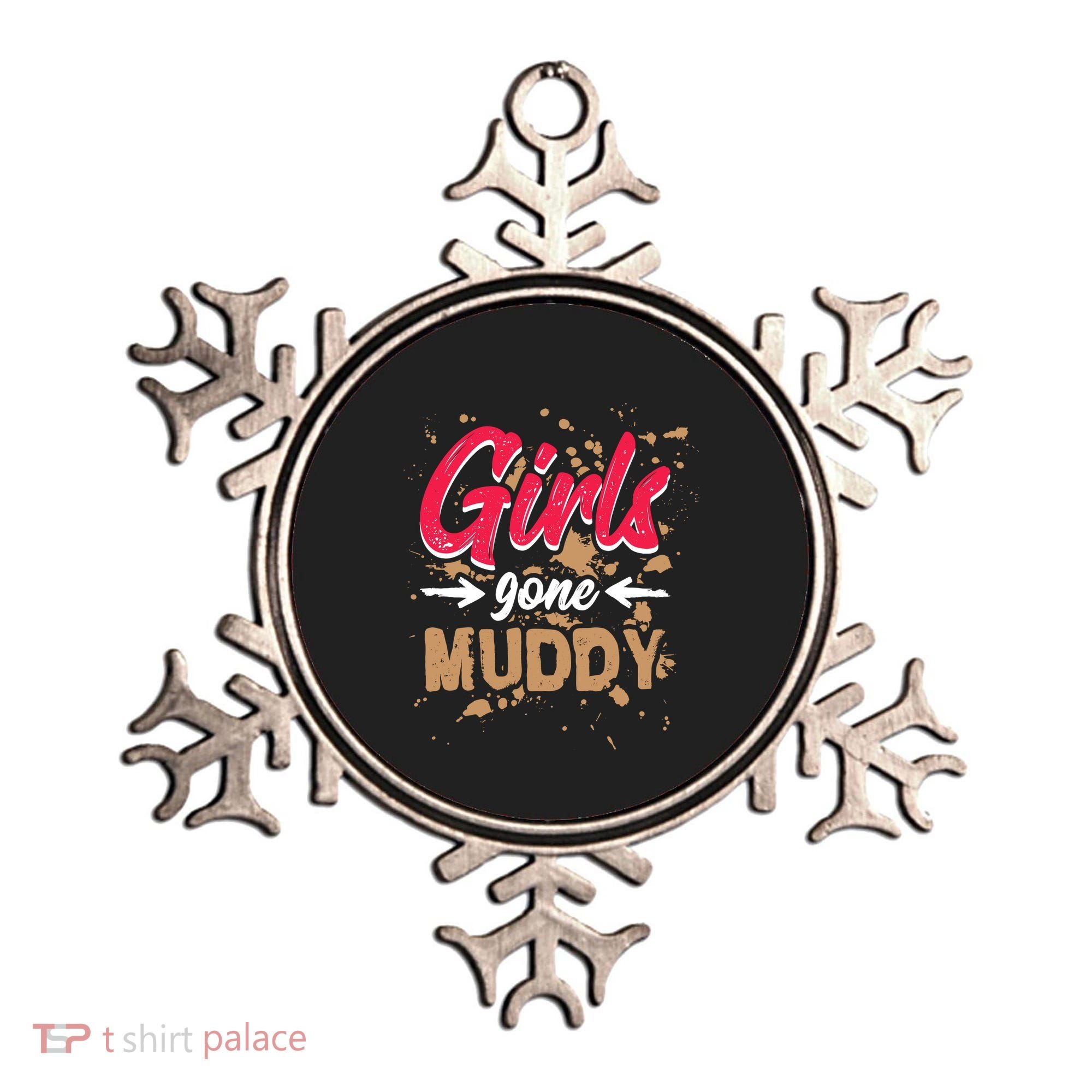 Girl Gone Muddy Mud Runs For Wo Mud Running Team Ornament
