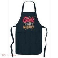 Girl Gone Muddy Mud Runs For Wo Mud Running Team Apron thumb 0