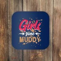 Girl Gone Muddy Mud Runs For Wo Mud Running Team Coaster thumb 0