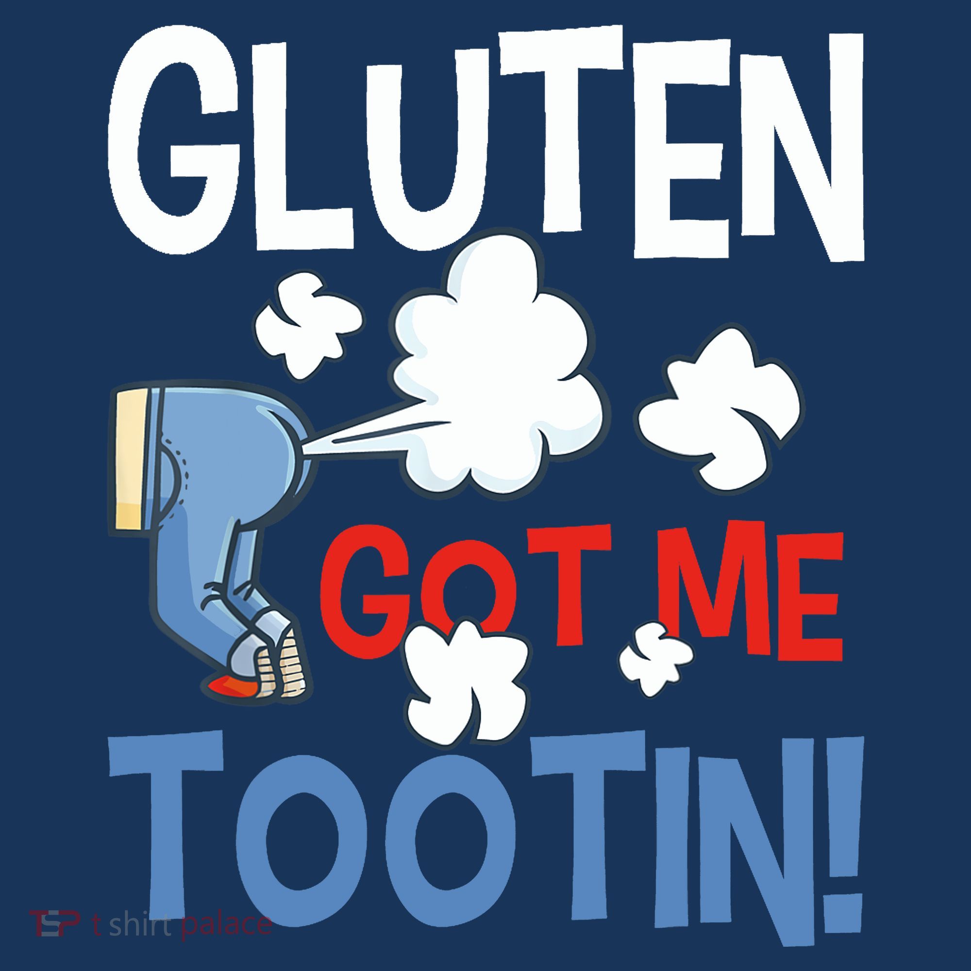 Gluten Got Me Tootin Gluten Allergy Celiac Disease Mousepad