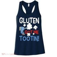 Gluten Got Me Tootin Gluten Allergy Celiac Disease Women's Tank Top thumb 0