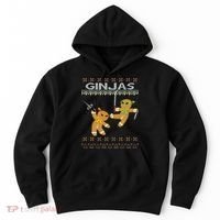 Ginjas Gingerbread Ninjas Ninjabread Christmas Ugly Sweater Hoodie thumb 0