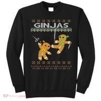 Ginjas Gingerbread Ninjas Ninjabread Christmas Ugly Sweater Sweatshirt thumb 0