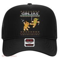 Ginjas Gingerbread Ninjas Ninjabread Christmas Ugly Sweater Hat thumb 0