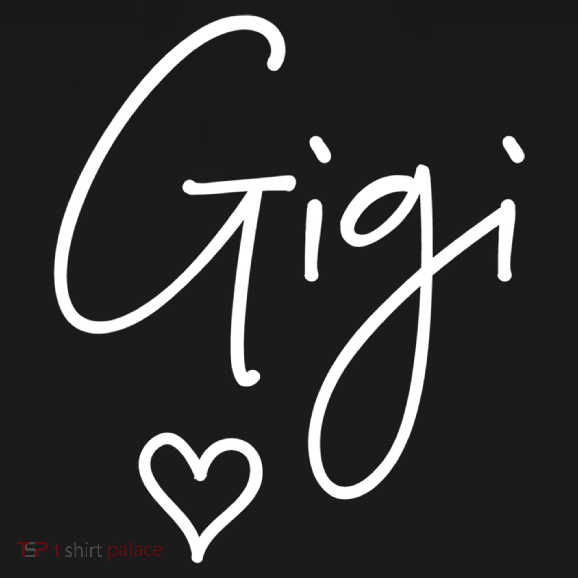 Gigi Grandma Name Christmas Mother's Day Birthday Gift Women's Hoodie