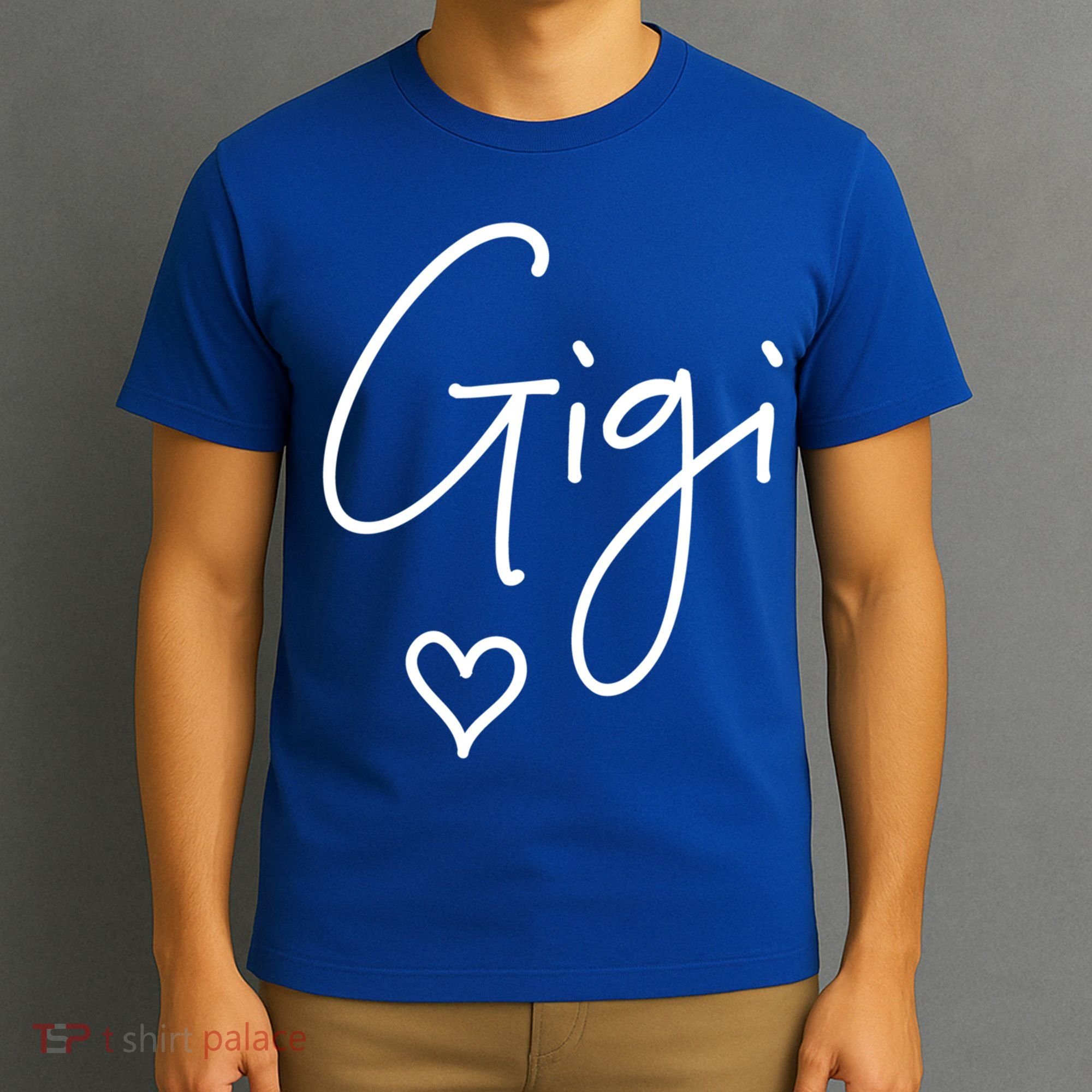 Gigi Grandma Name Christmas Mother's Day Birthday Gift T-Shirt