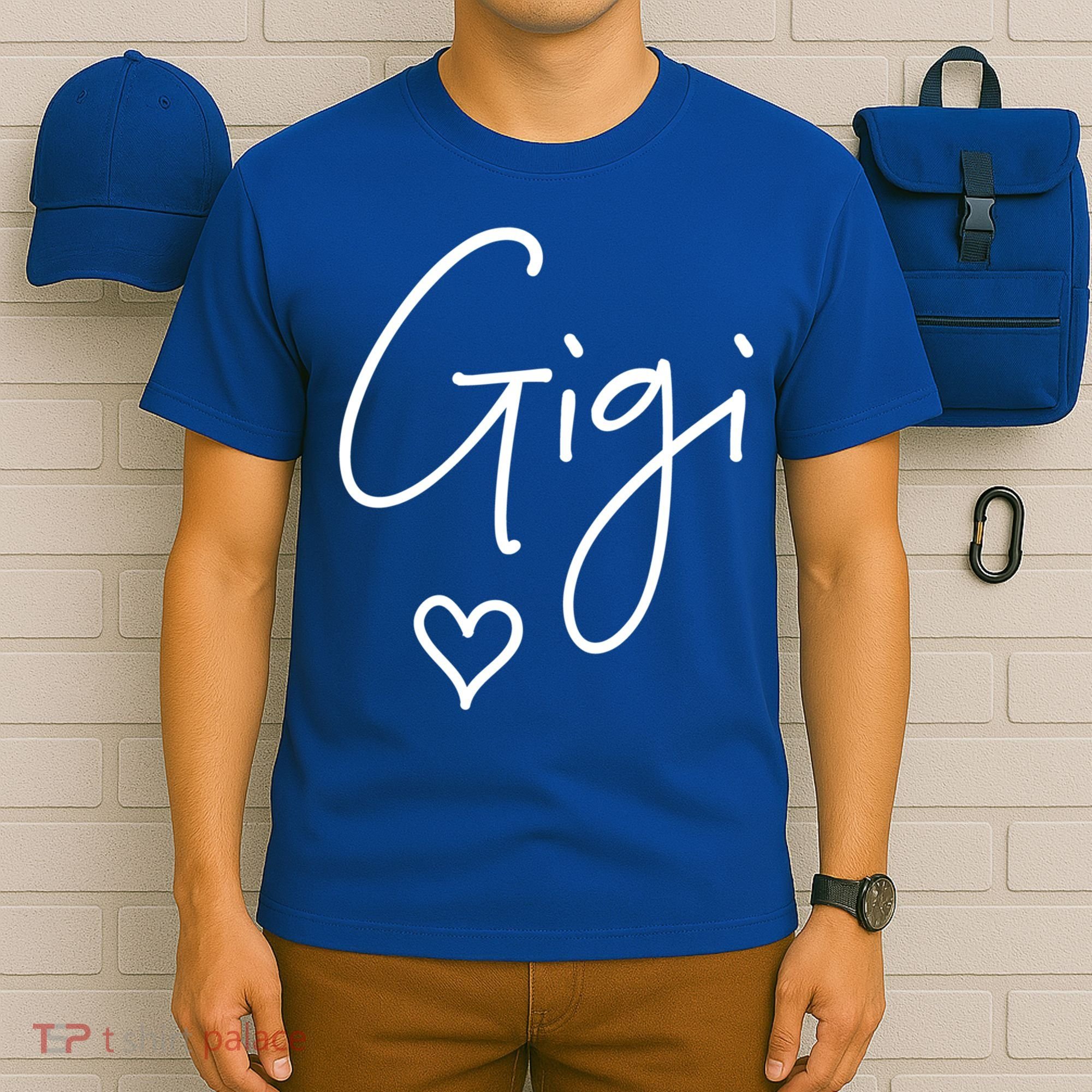 Gigi Grandma Name Christmas Mother's Day Birthday Gift T-Shirt