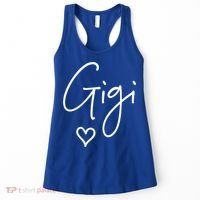 Gigi Grandma Name Christmas Mother's Day Birthday Gift Women's Tank Top thumb 0