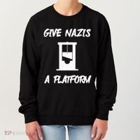 Gabe Give Nazis A Platform Women's Sweatshirt thumb 0