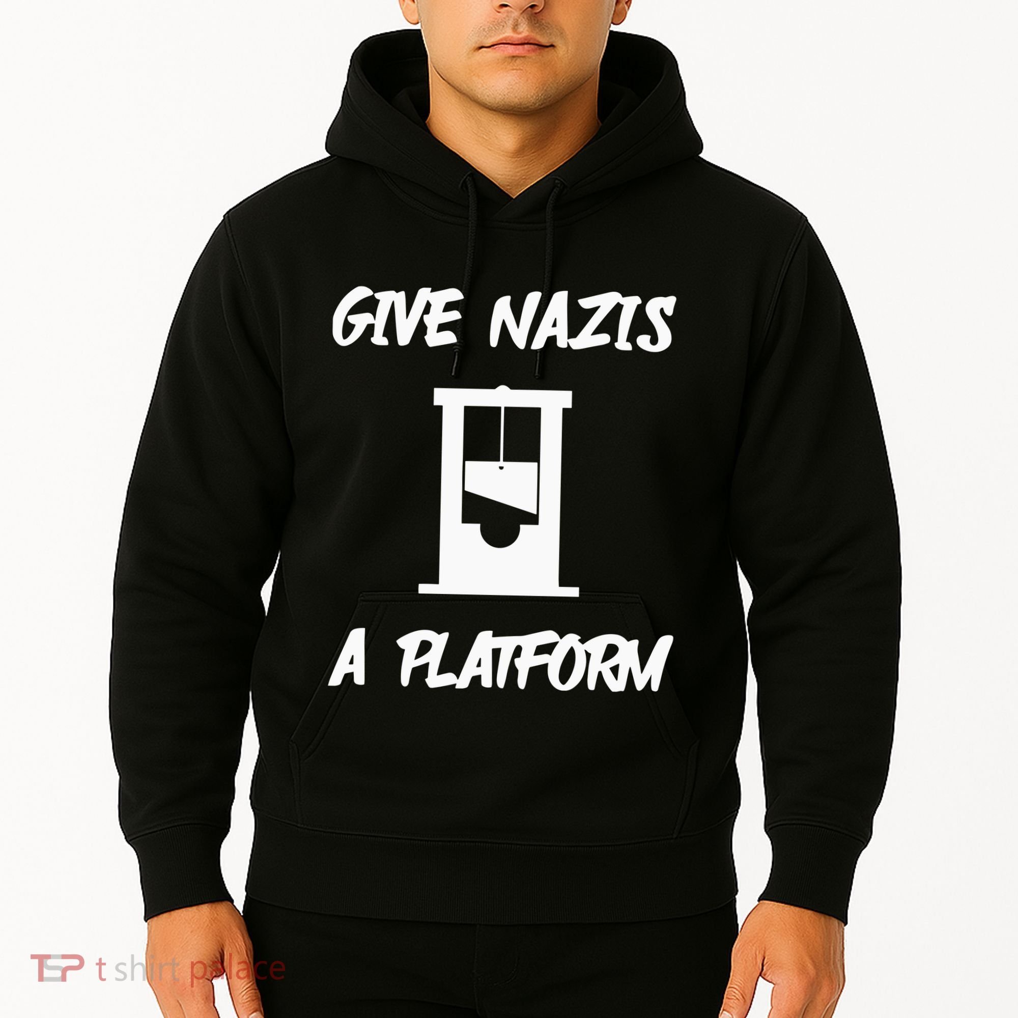 Gabe Give Nazis A Platform Hoodie