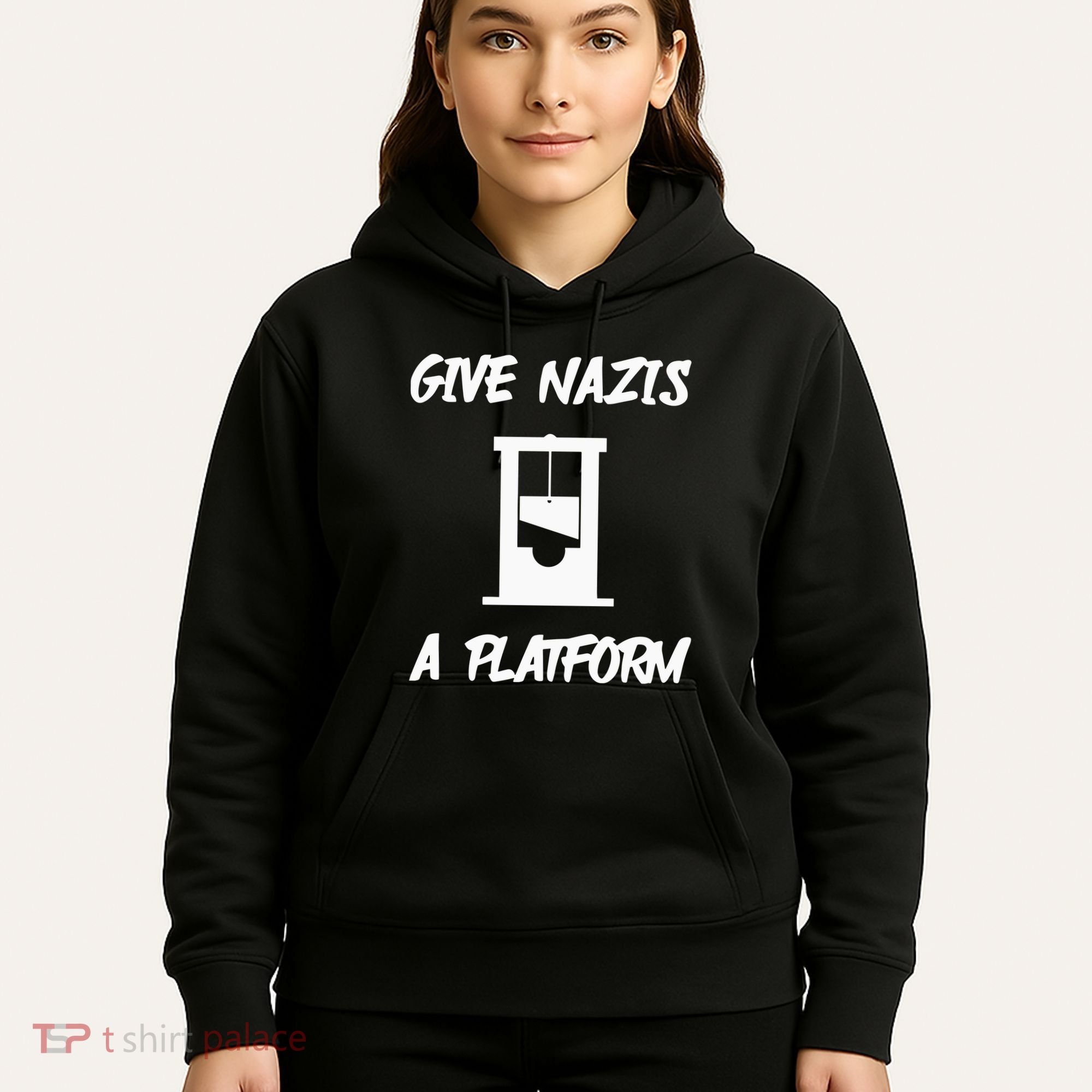 Gabe Give Nazis A Platform Hoodie