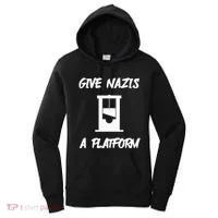 Gabe Give Nazis A Platform Women's Hoodie thumb 0