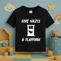 Gabe Give Nazis A Platform Toddler T-Shirt thumb 3