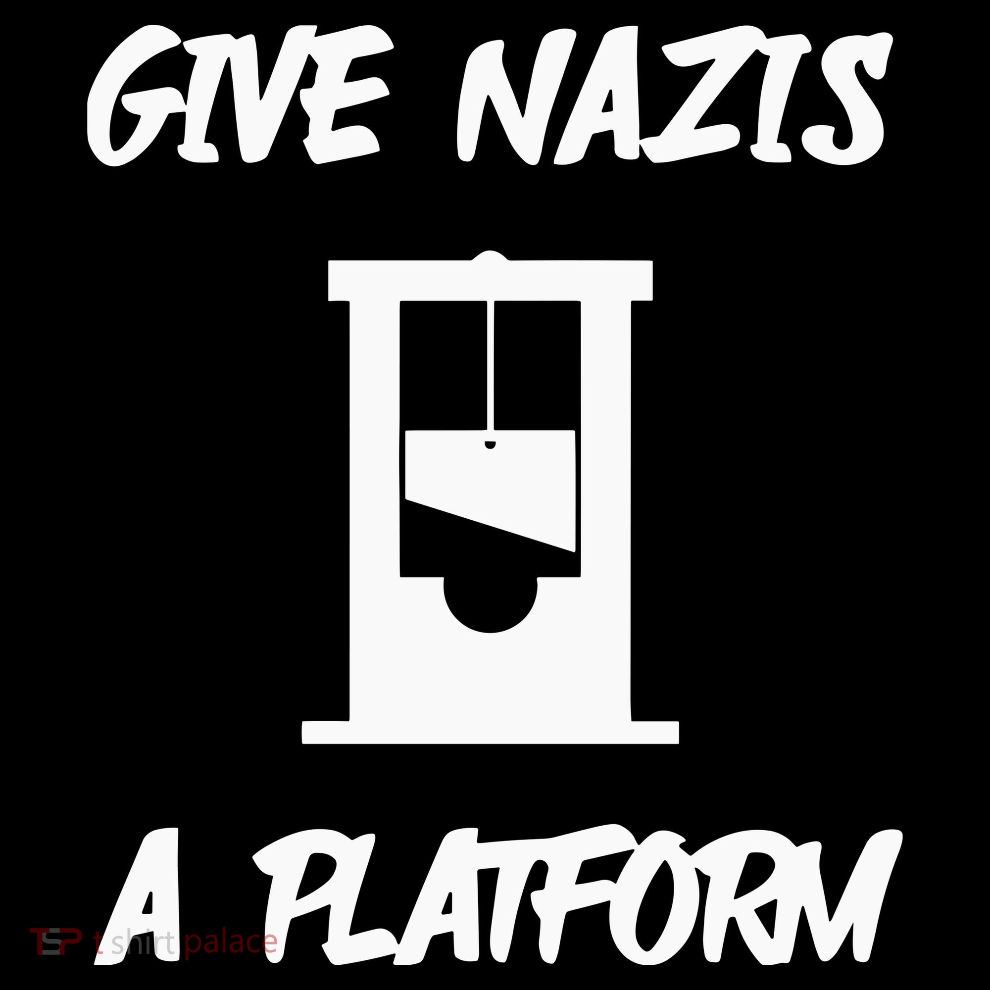Gabe Give Nazis A Platform Kids Sweatshirt