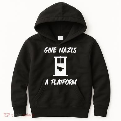 Gabe Give Nazis A Platform Kids Hoodie